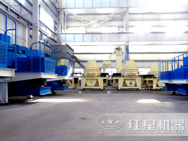 河卵石制砂機 河卵石制砂機