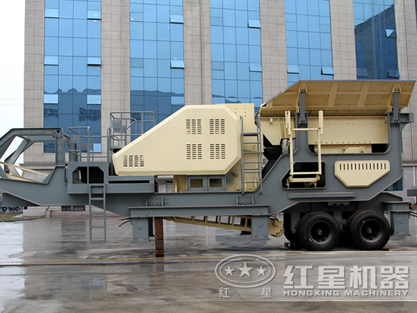日產(chǎn)2000噸移動石子粉碎設備 日產(chǎn)2000噸移動石子粉碎設備