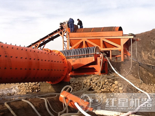 磁選生產線現場 磁選生產線現場