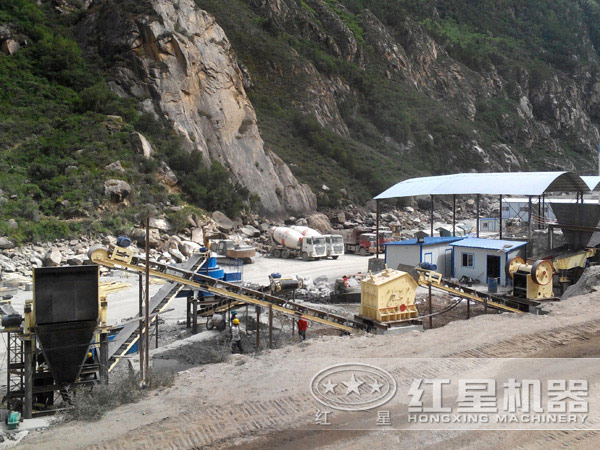 200tph制砂機生產現場 200tph制砂機生產現場