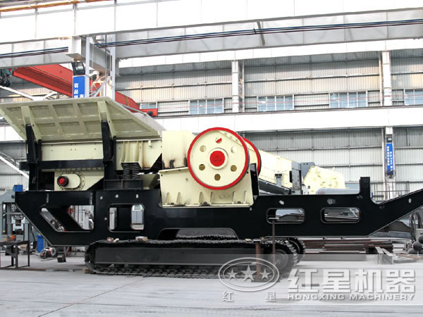 小型履帶移動制砂機