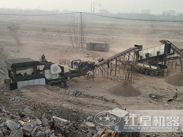 吉林移動破作業現場