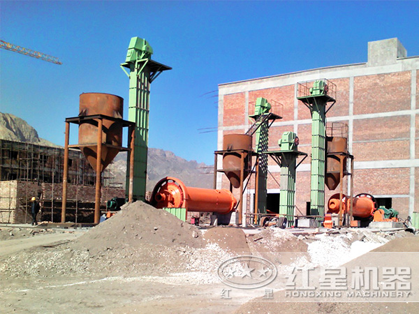 環保棒磨式制砂機生產現場 環保棒磨式制砂機生產現場