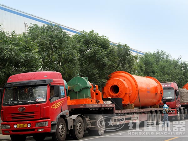 發(fā)往山東的球磨機(jī)已上路 發(fā)往山東的球磨機(jī)已上路