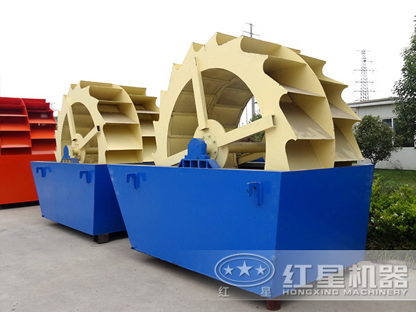 輪斗式洗砂機 輪斗式洗砂機