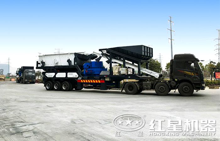 移動式打砂機發(fā)貨