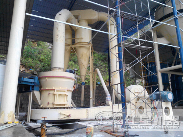 磨粉現(xiàn)場(chǎng)