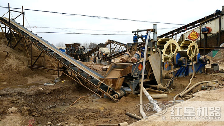 洗沙、細沙回收現場 洗沙、細沙回收現場