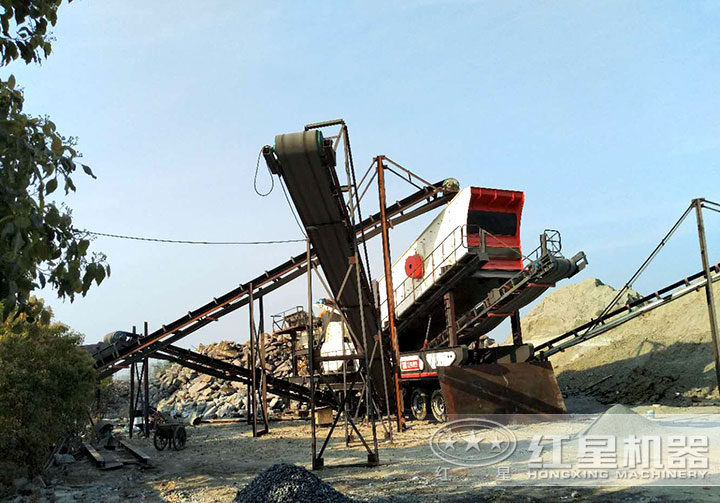 馬鞍山移動(dòng)碎石現(xiàn)場(chǎng) 馬鞍山移動(dòng)碎石現(xiàn)場(chǎng)