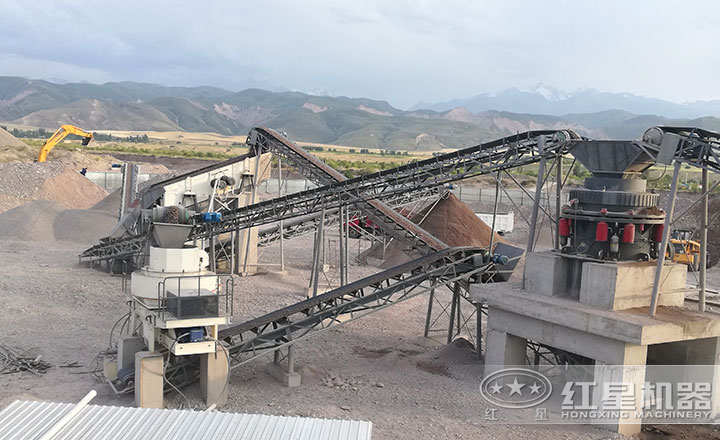 河南平頂山時產500噸的制砂生產線 河南平頂山時產500噸的制砂生產線