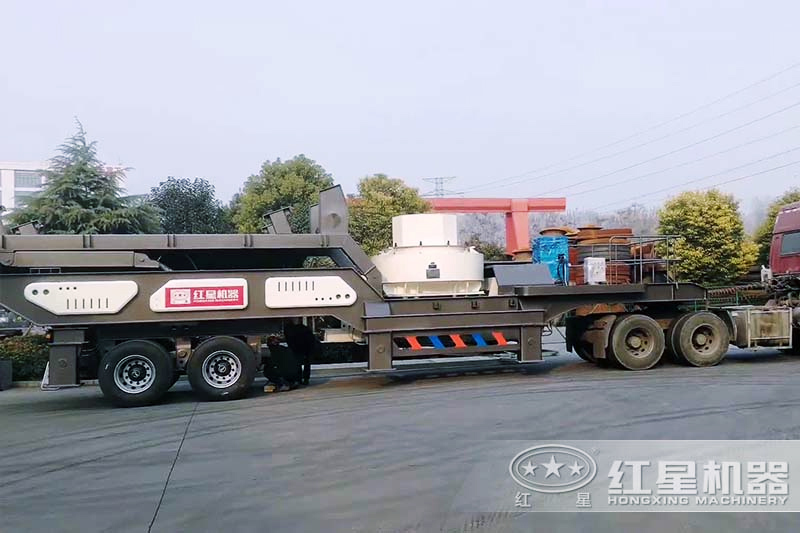 移動制砂機設備實拍圖
