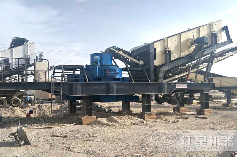 制砂生產(chǎn)現(xiàn)場